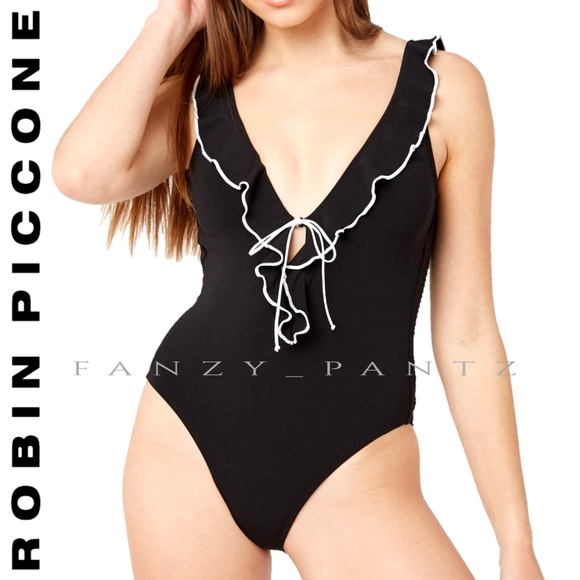 malia ruffle one piece swimsuit